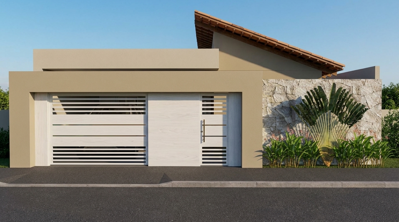 Projeto Casa Nilce de arquitetura residencial no Conjunto Ceará em Fortaleza pelo JUO Studio